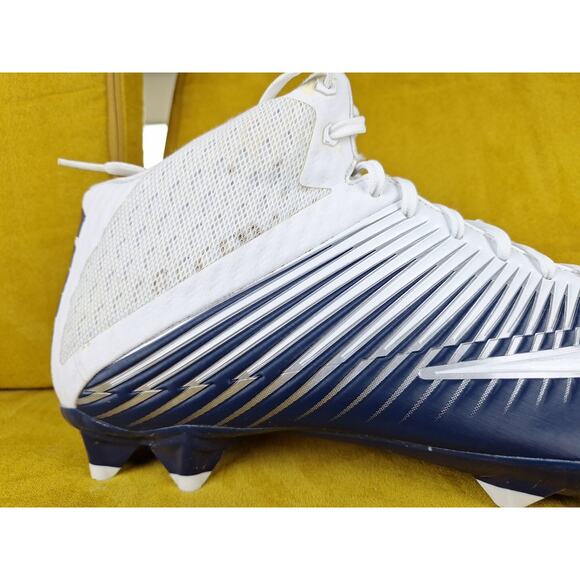 Nike Vapor VPR Football Cleats 847089-114 Men\'s》 SIZE 15《 Navy Blue / White main image 10